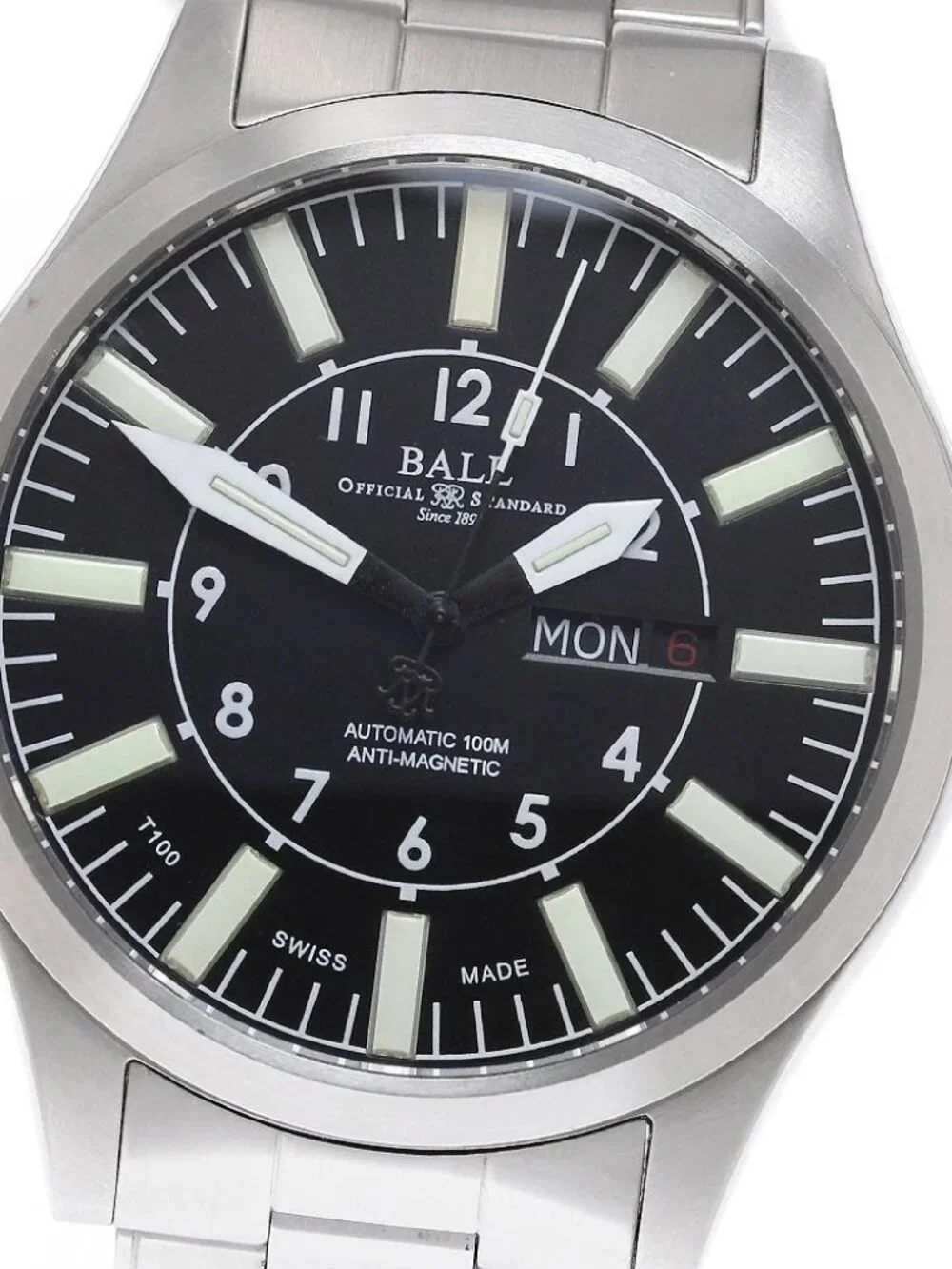 BALLWATCH Engineer Master II NM1080C-S1-BK Day date Automatic Men's Watch_963307